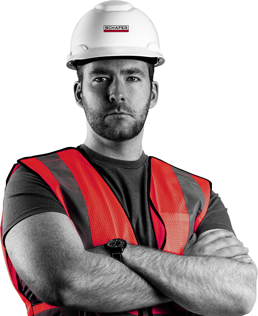 Sch&auml;fer Baulogistik Arbeiter